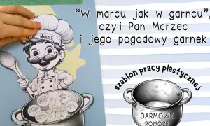 W marcu jak w garncu praca plastyczna dla przedszkolaków, która zaskoczy