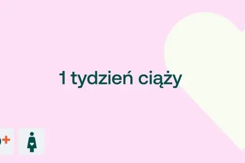 1 tydzień ciąży. Czy objawy przed okresem mogą wskazywać na ciążę? Ikony D+ i kobiety w ciąży.